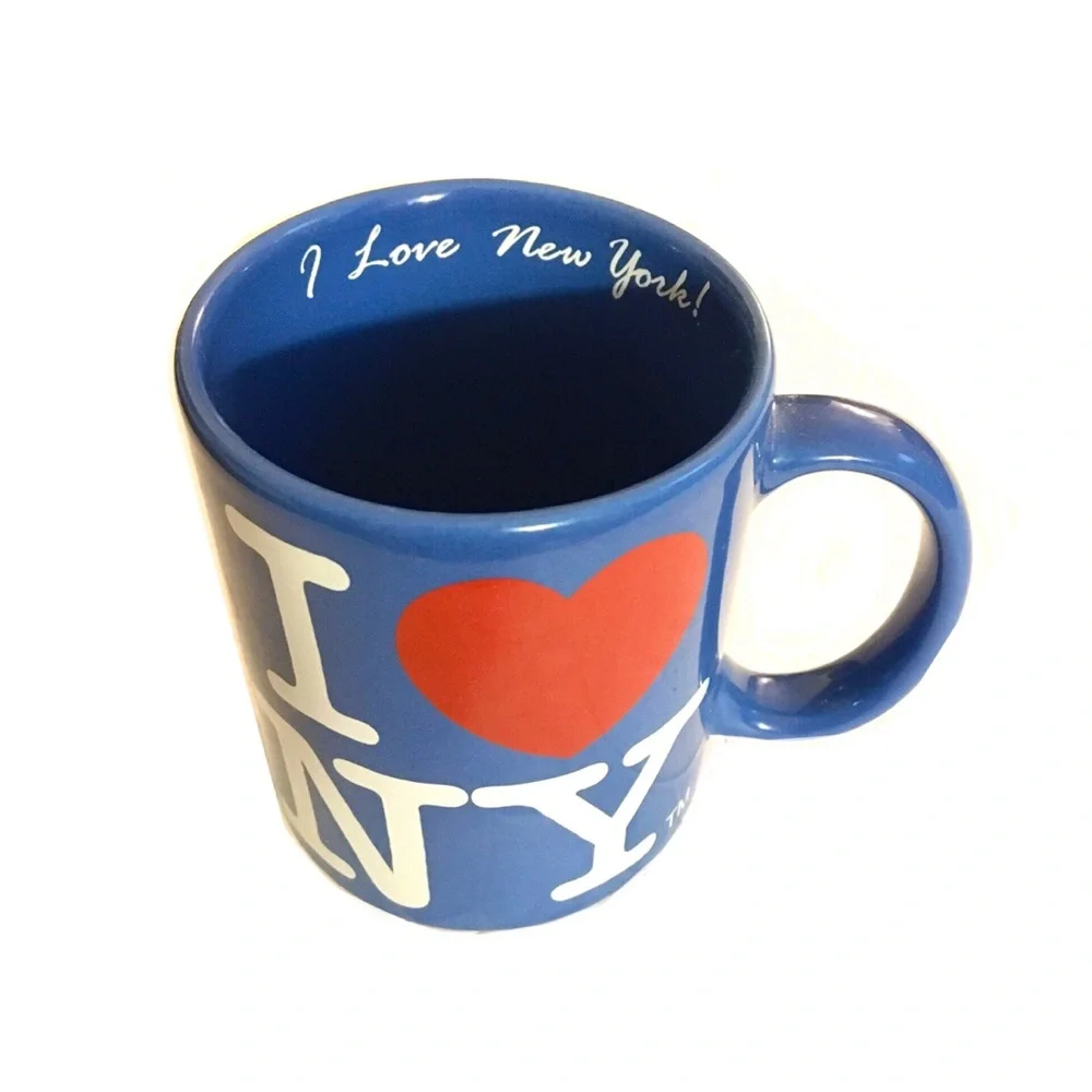 I ❤️ New York Ceramic Coffee Mug with Inscription